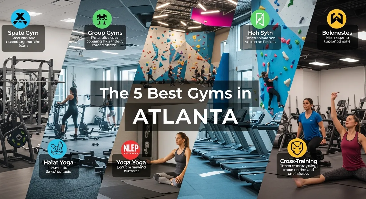 5 Best Gyms in Atlanta