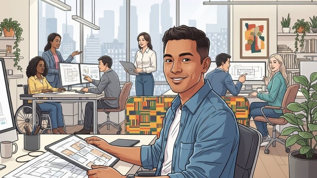 Cómo adaptarse culturalmente en Estados Unidos como latino - Trabajadores latinos en un entorno multicultural