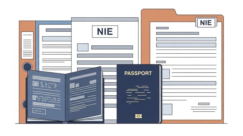 Cómo sacar el NIE en España paso a paso guía completa 2025 para latinos - Documentos y pasaporte necesarios para sacar el NIE