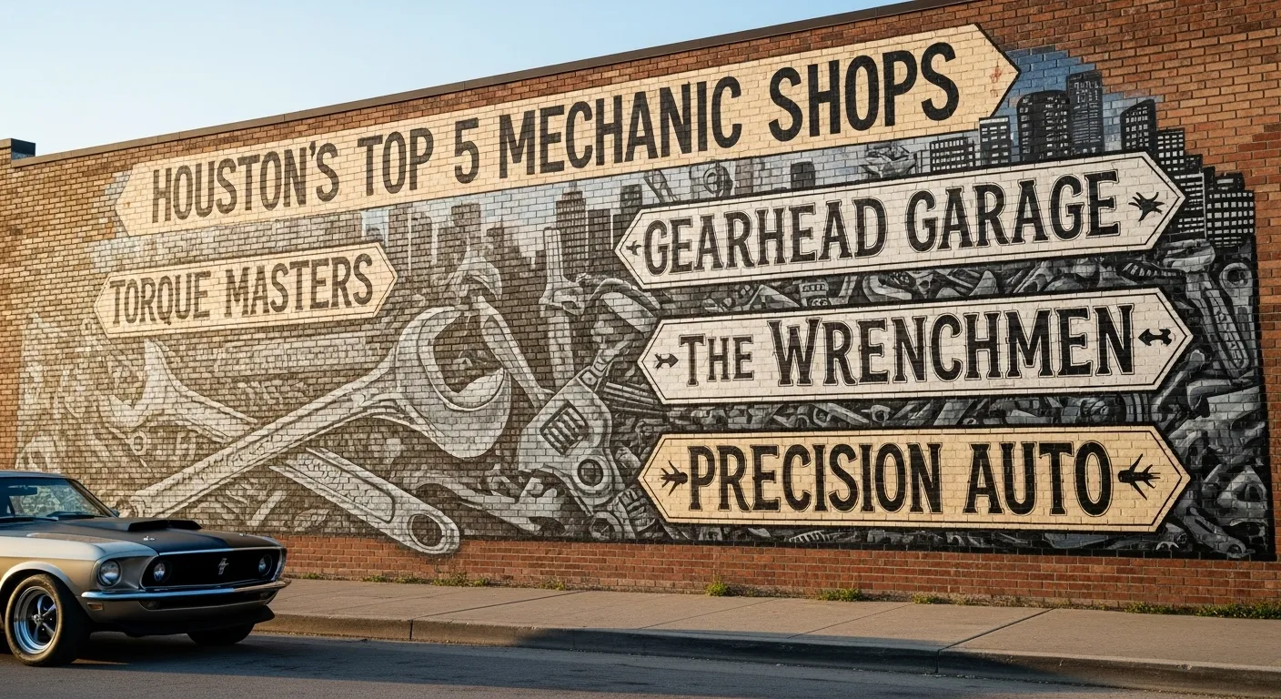 Houston's Top 5 Mechanic Shops