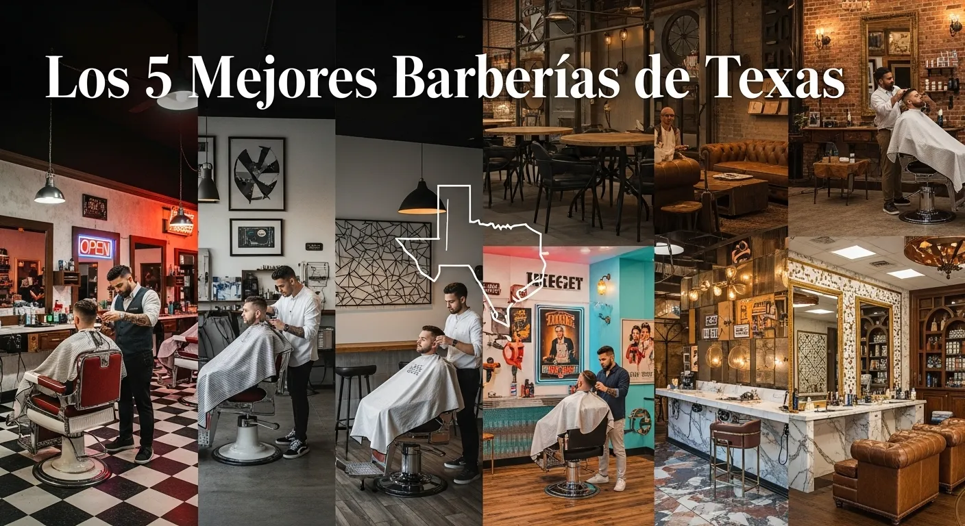 Las 5 Mejores Barberías de Texas