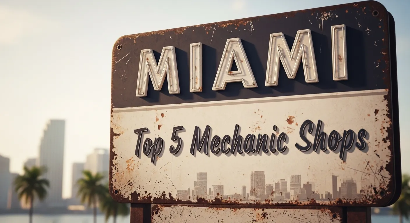 Miami's Top 5 Mechanic Shops