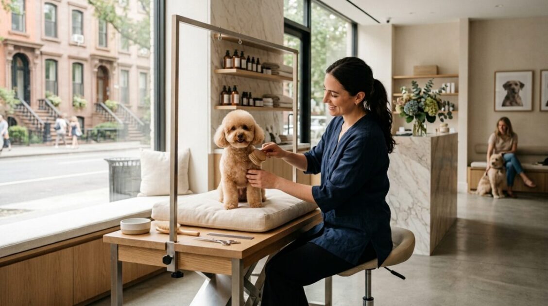 Peluquería canina boutique en Manhattan