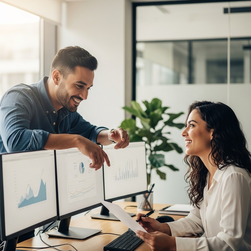Cómo es vivir en España siendo latino - “Pareja latina trabajando en España, 