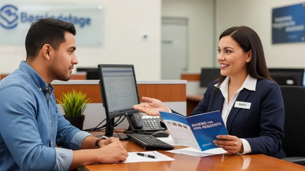 Comparación entre la banca tradicional de Estados Unidos y las nuevas aplicaciones financieras digitales para extranjeros.