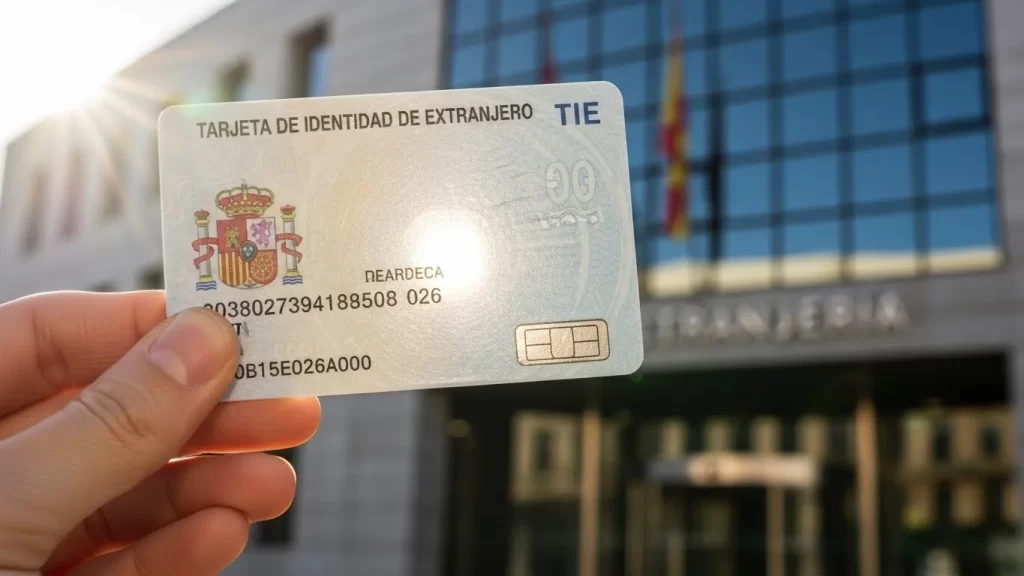 Tarjeta de residencia TIE 