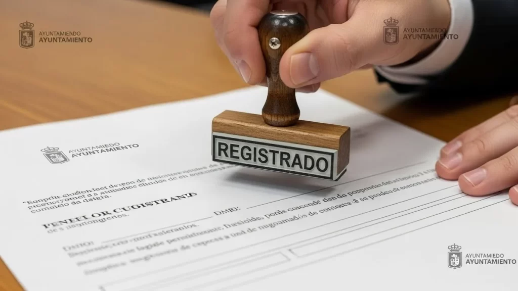 Trámite de empadronamiento en España,