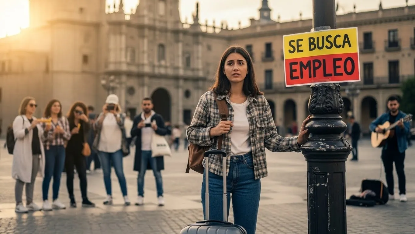Auxiliar de enfermería latina trabajando en el sector salud en España,