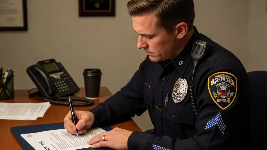  Certificación policial necesaria para la Visa U.