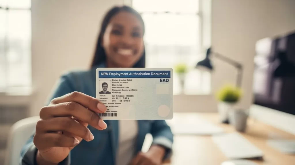 Permiso de trabajo bajo la acción diferida de la Visa U.