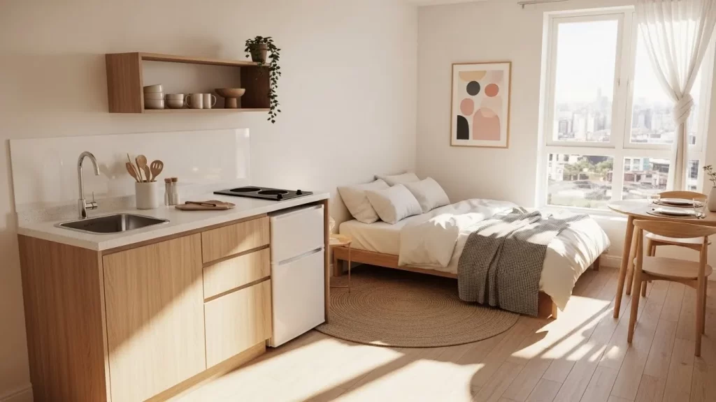 Apartamentos privados para alojamiento temporal para emigrar en familia