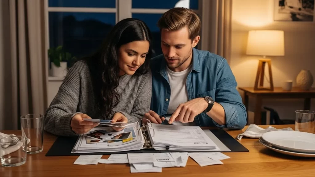 Preparación de documentos para la entrevista de residencia por matrimonio