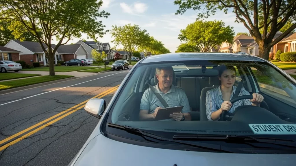 Examen práctico de manejo para extranjeros en USA