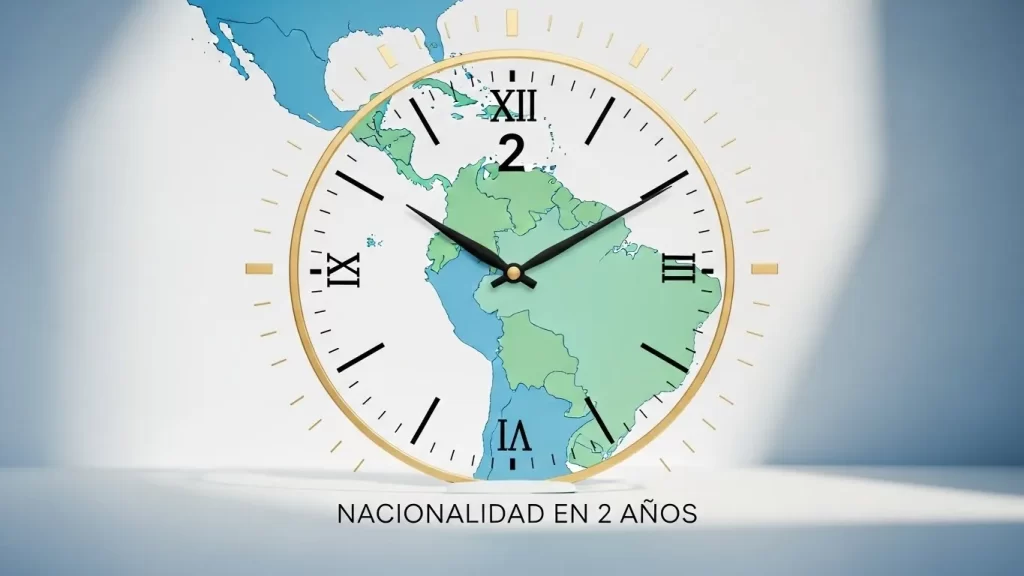 Plazos de residencia para solicitar la nacionalidad en España.