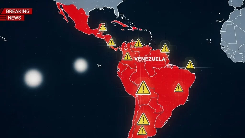Países de Latinoamérica afectados por las nuevas medidas migratorias.