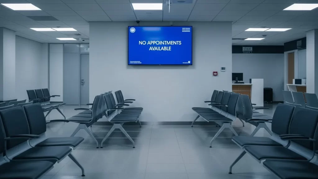 Suspensión de citas consulares en sedes diplomáticas de USA.