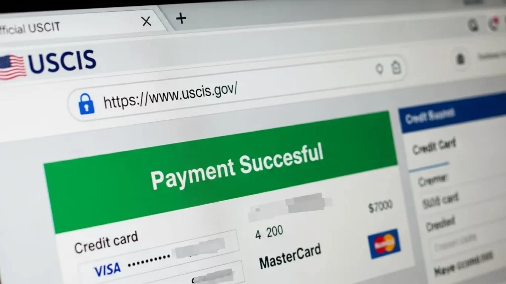 Pago de tasas de USCIS de forma telemática en 2026