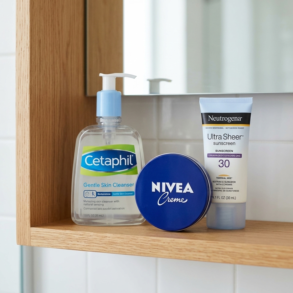 Productos basicos y baratos de farmacia para el cuidado personal masculino