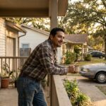 Hombre latino adaptándose a la vida cotidiana en Estados Unidos